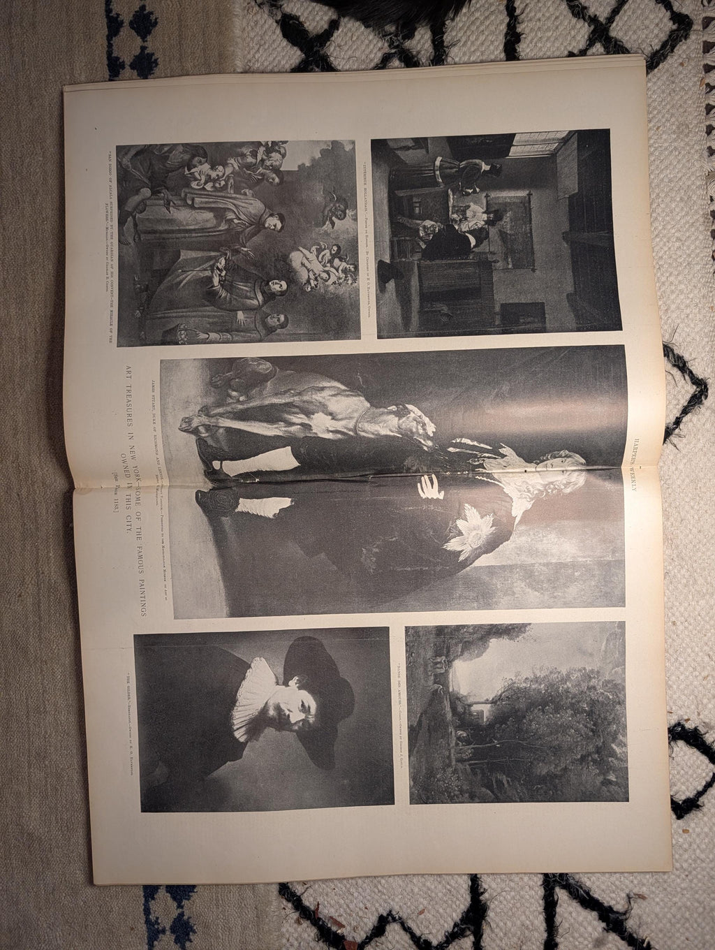 1898 Art Treasures of New York Centerfold, Jamaica, Ponce Puerto Rico — Dec 3