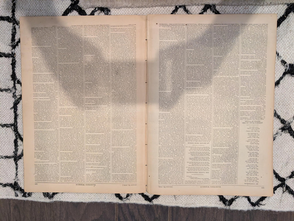 Harper’s Weekly, August 22, 1863 – John Burns of Gettysburg, Morris Island Charleston, Thomas Nast – Civil War Newspaper
