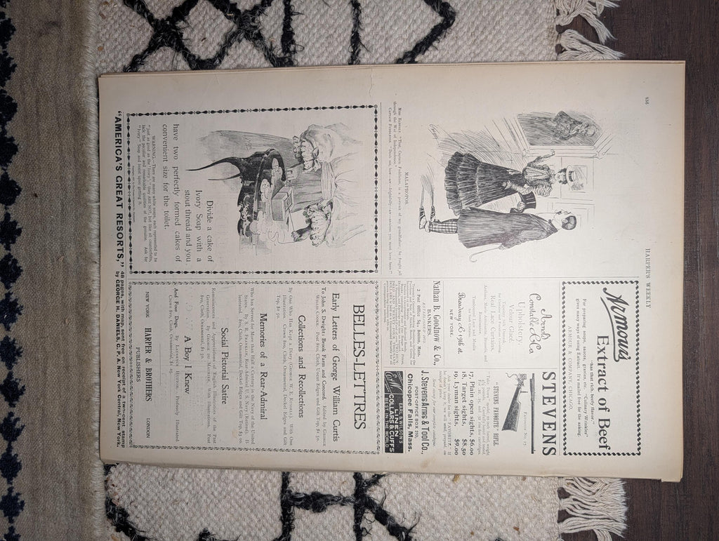 1898 Peace Protocol Ends Spanish War, Camp Wikoff, Klondike — Aug 27