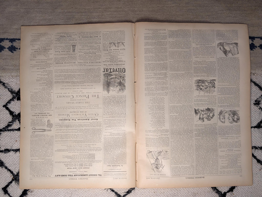 1867 Saratoga Races, Newport Round Tower Mystery, Sedgwick Obituary — Aug 24