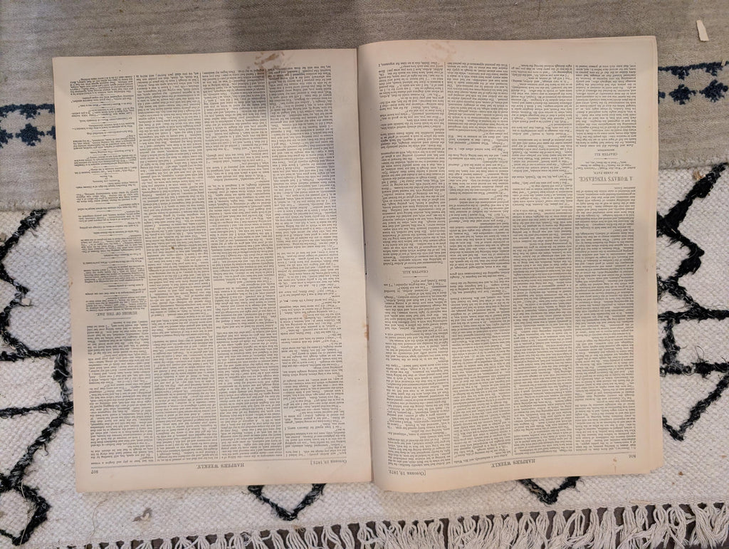 1872 KKK Ku Klux Conspiracy Harper's Weekly Oct 19 Nast Election