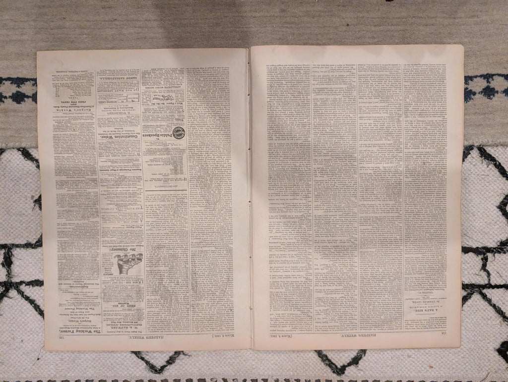 1861 Lincoln Independence Hall Harper's Weekly March 09 Jefferson Davis Inauguration