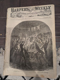 Harper’s Weekly March 29 1862 – Battle of Pea Ridge, Manassas, Columbus KY, Fort Clinch, Civil War Maps & Illustrations