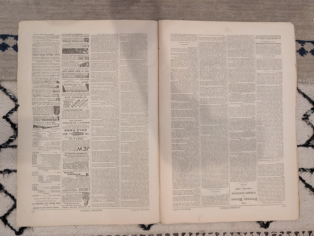 1877 Nast Boss Tweed, Mammoth Cave, Challenger in Japan, Hawaii — Feb 10