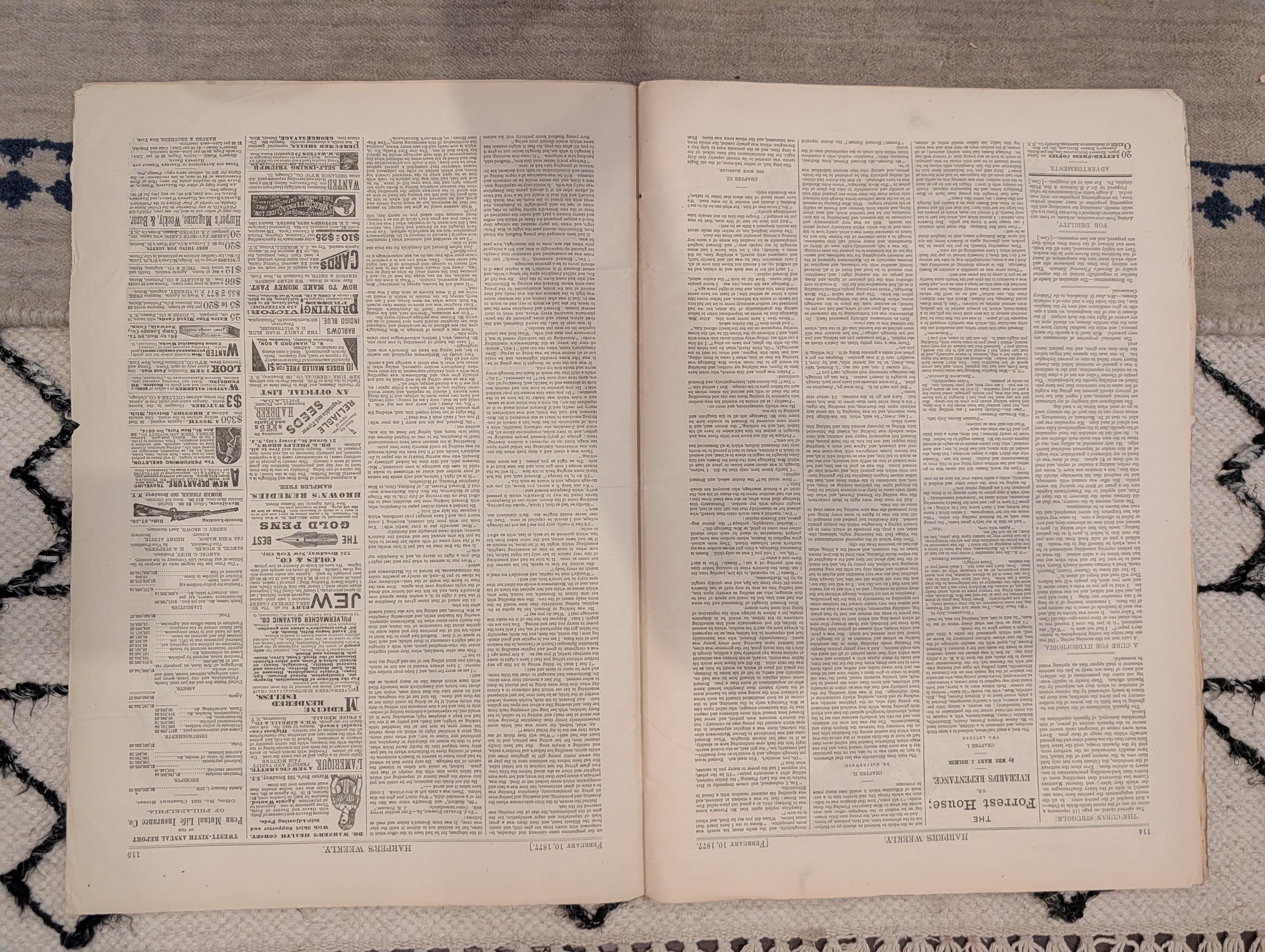 1877 Nast Boss Tweed, Mammoth Cave, Challenger in Japan, Hawaii — Feb 10
