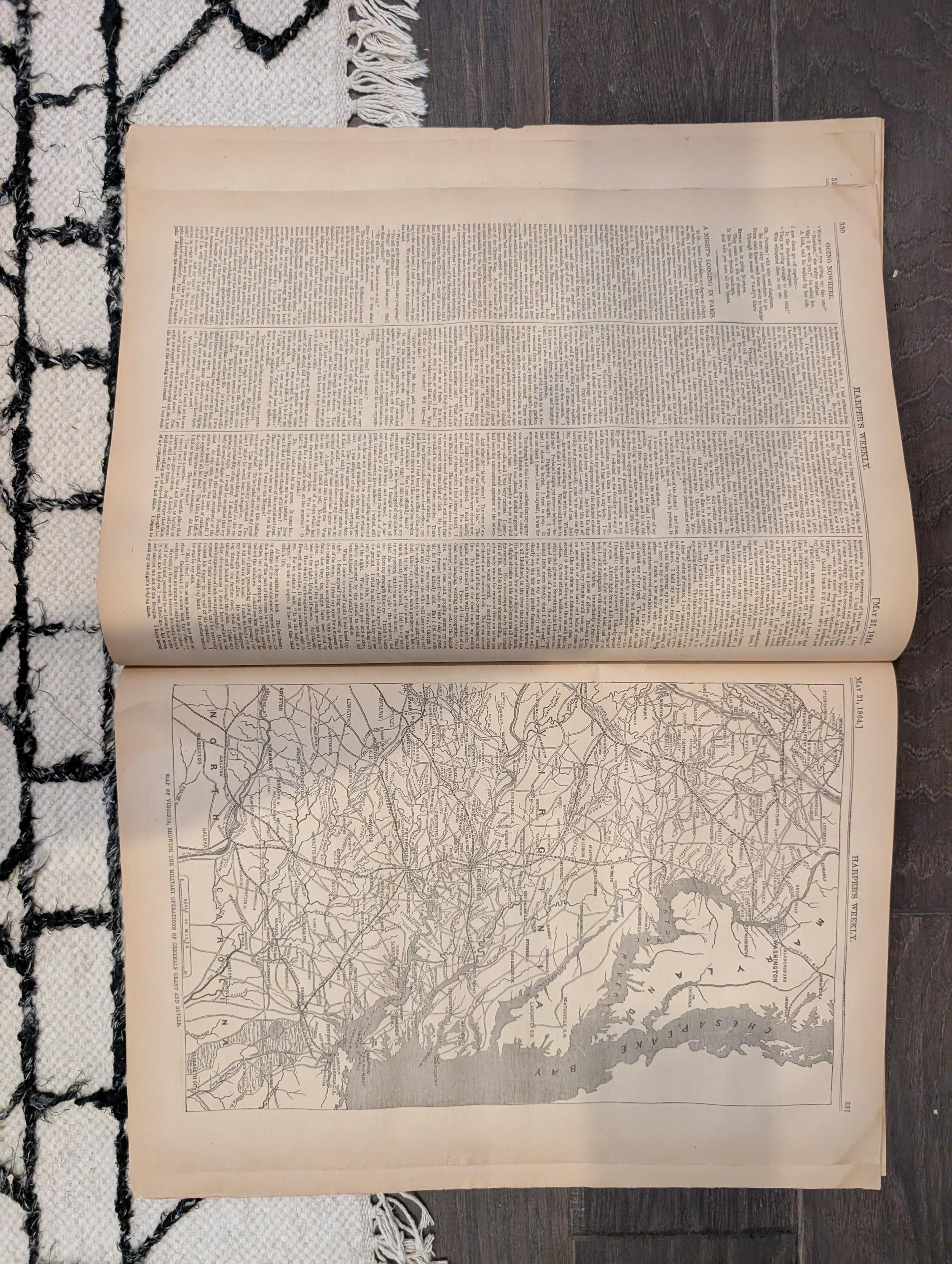 Harper's Weekly 1864 Rebel Atrocities May 21 Sherman Buzzard's Roost
