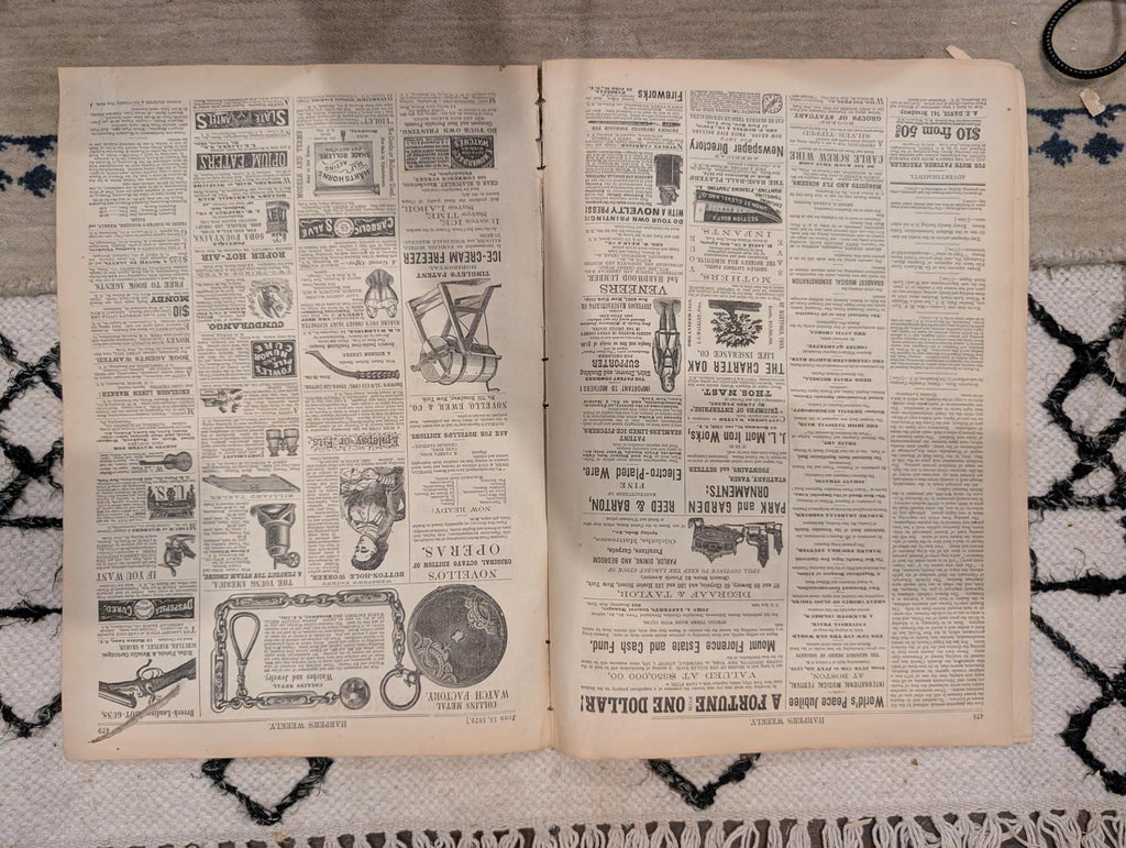 1872 Republican Convention Philadelphia Harper's Weekly June 15 Broad St Nast