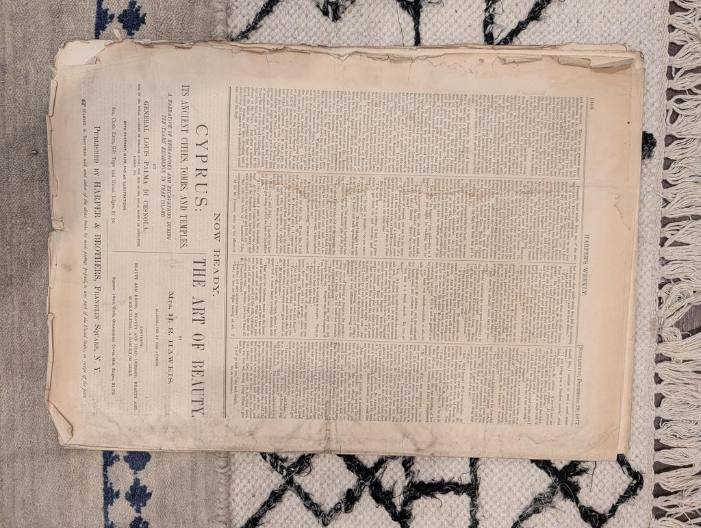 1877 Virginia City Chinese Quarter, Justice Harlan, Nast — Dec 29