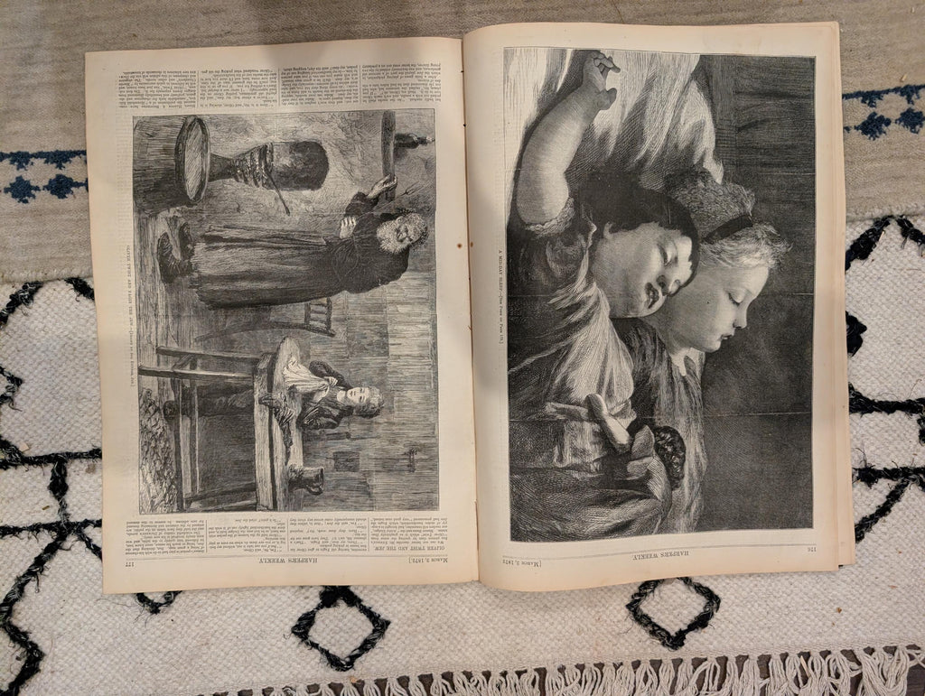 1872 Oliver Twist Harper's Weekly March 02 India Eclipse Fagin