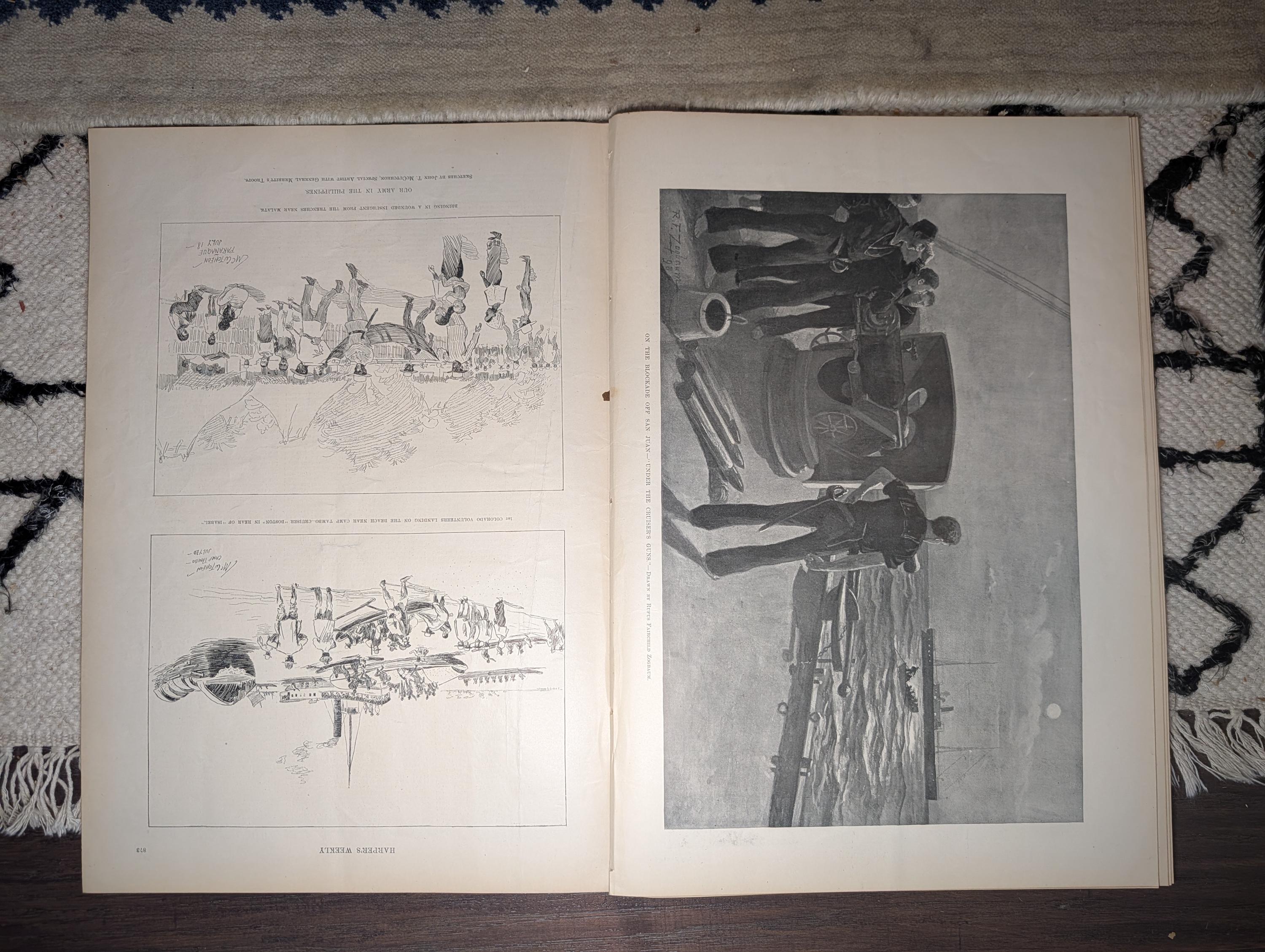 1898 Occupation of Ponce Puerto Rico, Navy Homecoming, Philippines — Sep 3