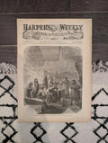 1864 Sherman's March Georgia Harper's Weekly December 10 Prisoners Exchanged