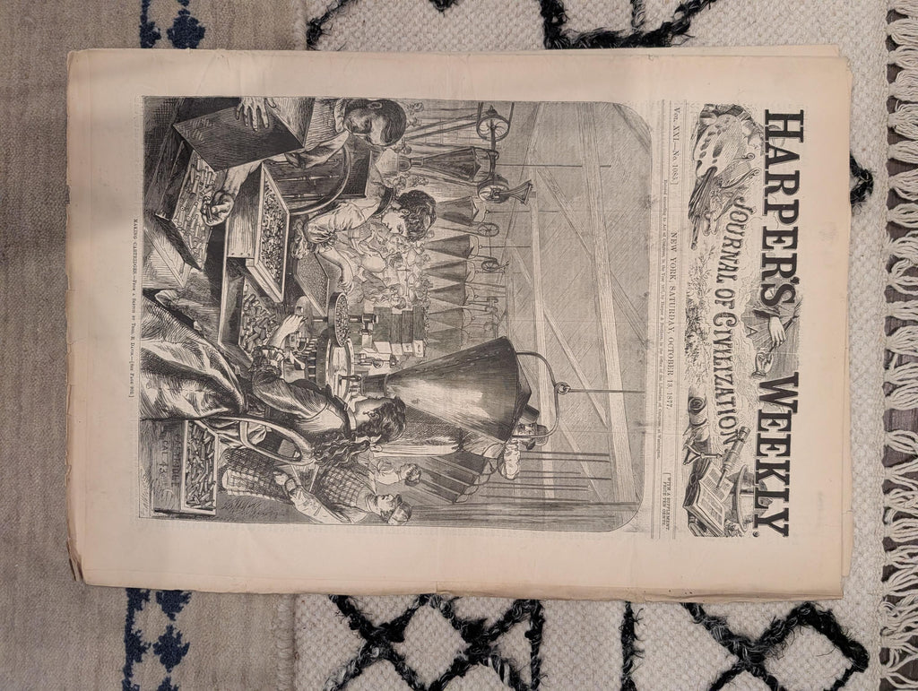 1877 Making Cartridges, Delaware Water Gap, Cloister Life — Oct 13