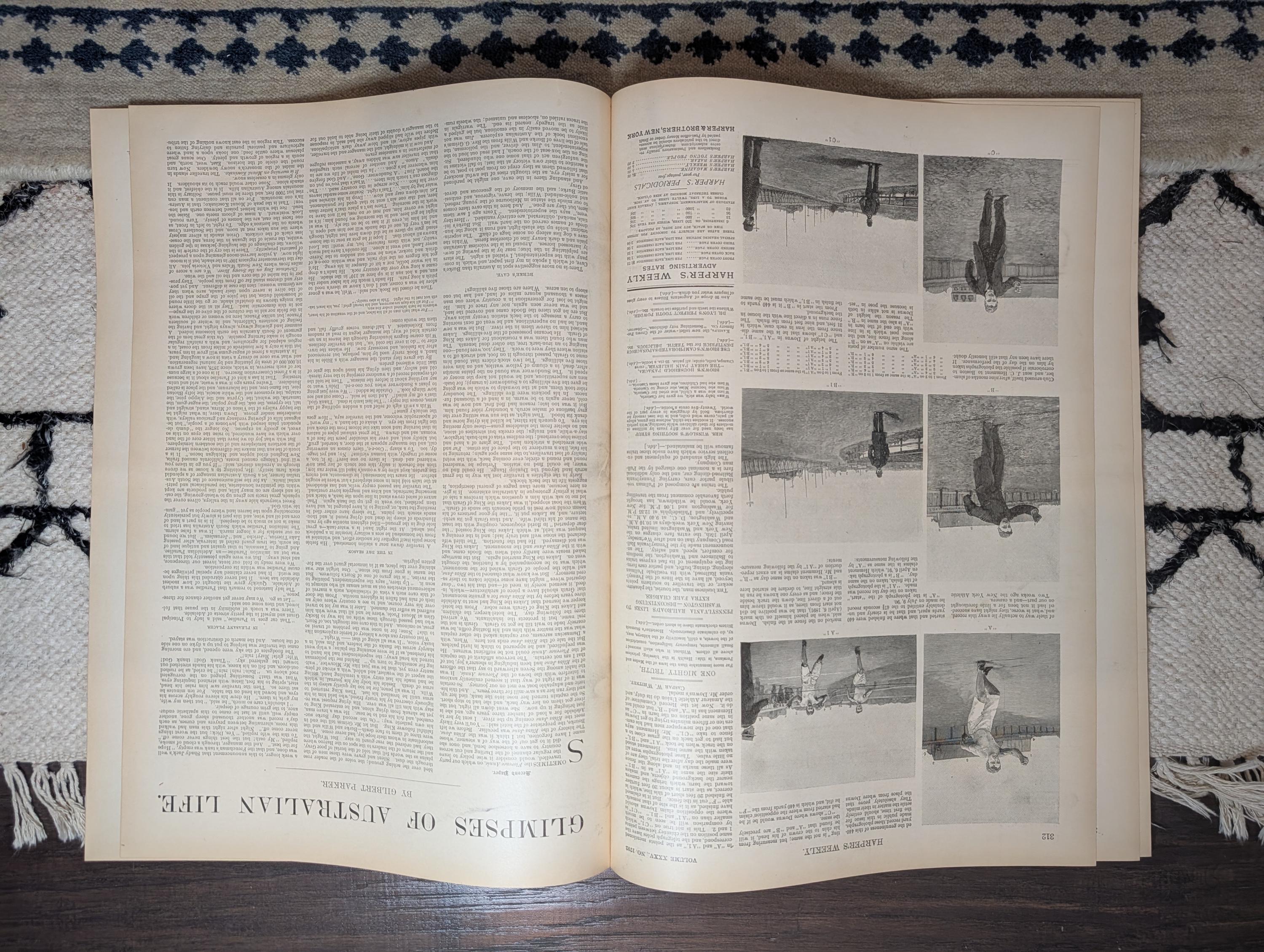 1891 Sydney Australia 11 Views Centerfld, Presidential Train, Nova Scotia Apr 25