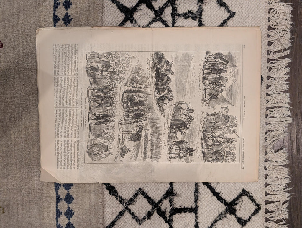 1877 John Brown Monument Kansas, Creedmoor Match, Battle of Plevna — Sep 22