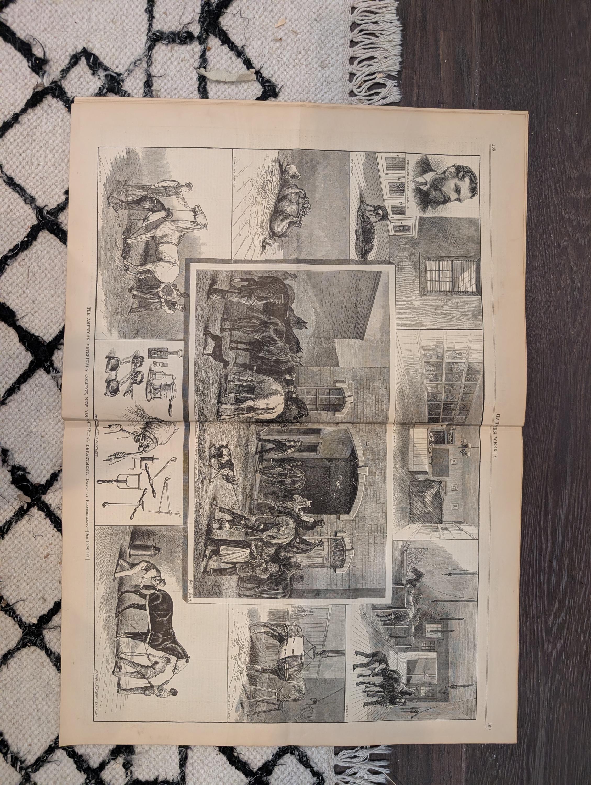 1881 Garfield Inauguration, Hayes Farewell, Nast Citizen Soldier, Vet College — Mar 12