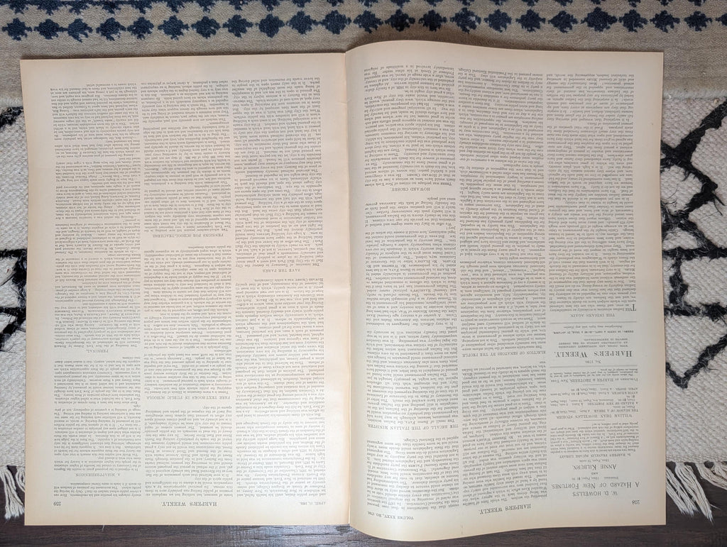 1891 Chilean Civil War, Versailles Fountains Centerfold, Italian Navy — Apr 11