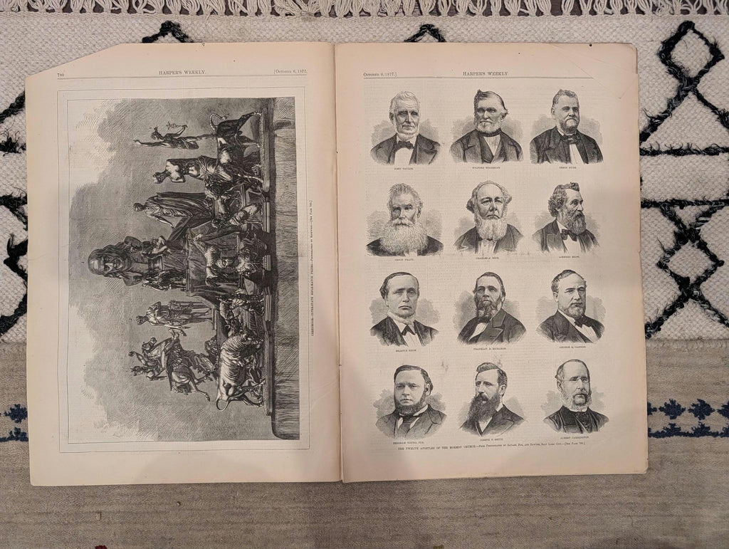1877 Twelve Mormon Apostles, Shipka Pass Operations, Hayes — Oct 6