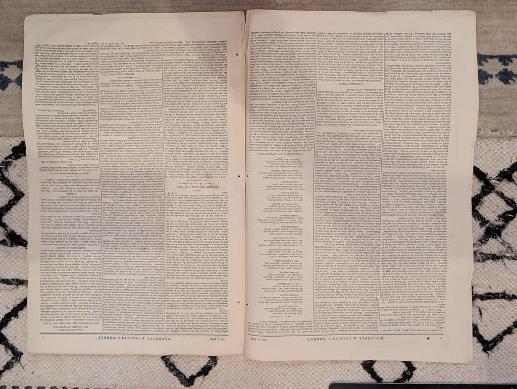 1874 Woodhull & Claflin's Weekly — Victoria Woodhull, Free Love — Dec 5