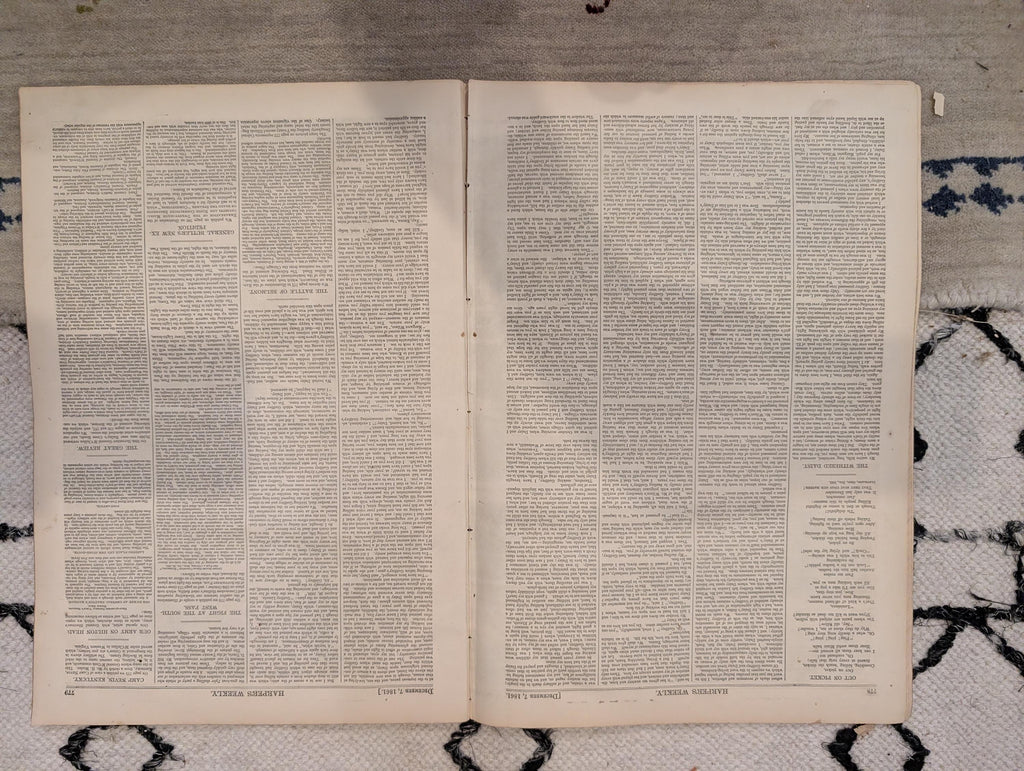 1861 Civil War Florida Harper's Weekly Dec 07 Battle of Belmont Ram Manassas