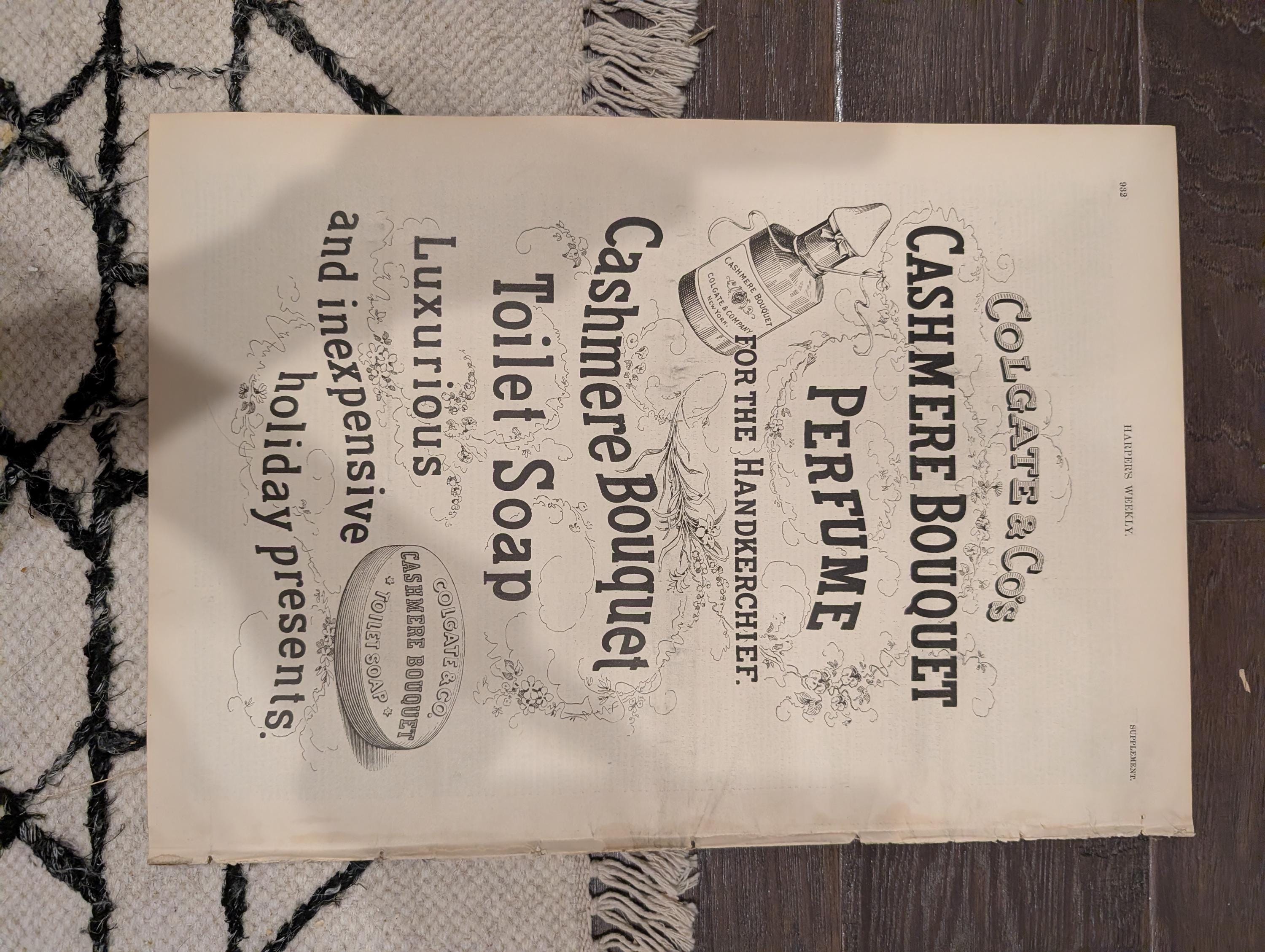 Harper’s Weekly – December 17, 1887 – Frederick Stuart Church Christmas Supplement • A.B. Frost • Logging Camp • Madre de Dios
