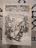 1872 Boss Tweed Horace Greeley Harper's Weekly Nov 02 Nast Election