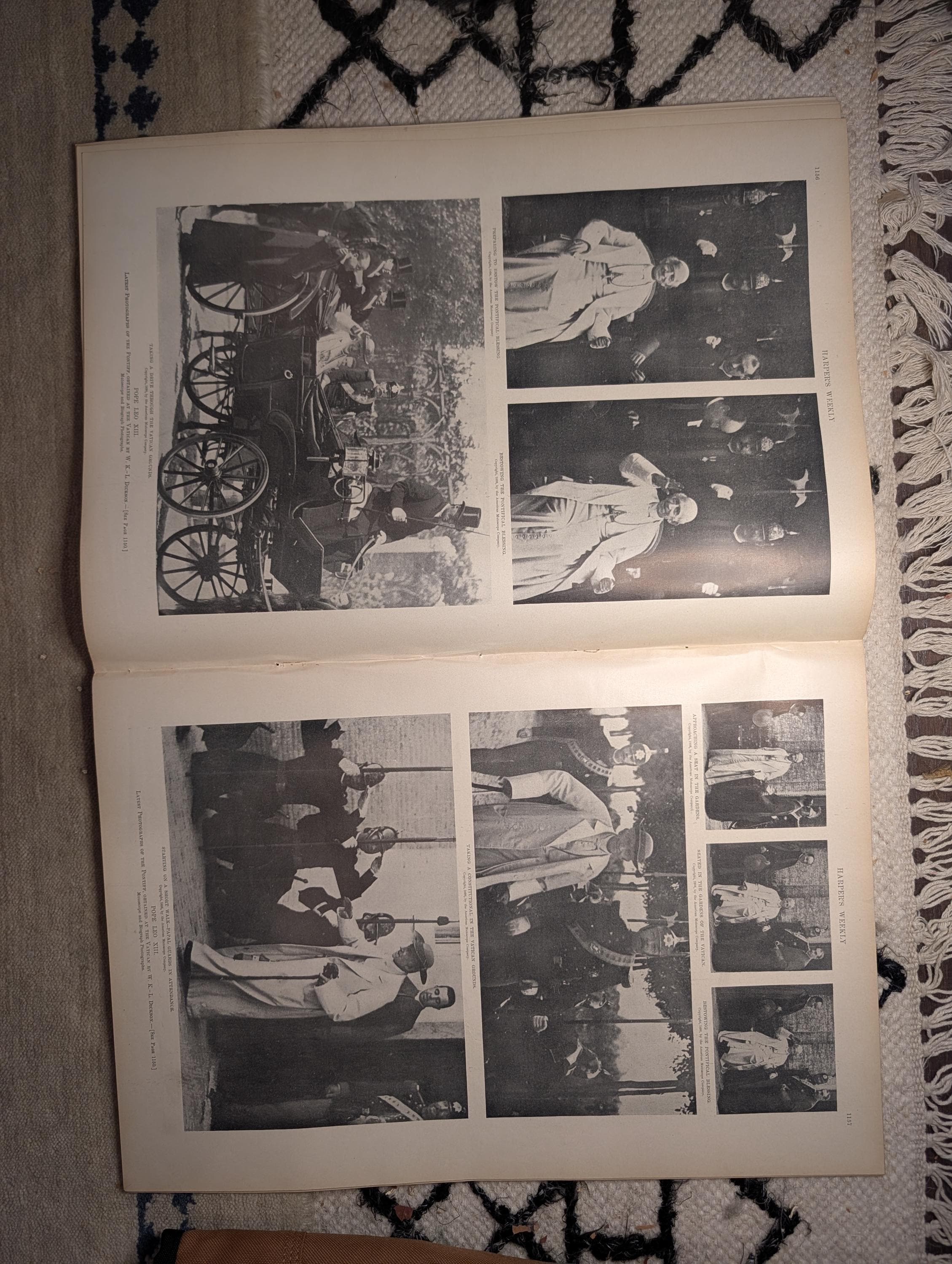 1898 Second Zionist Congress — Herzl Photos, Zionist Flag, Manila Insurgents — Nov 26