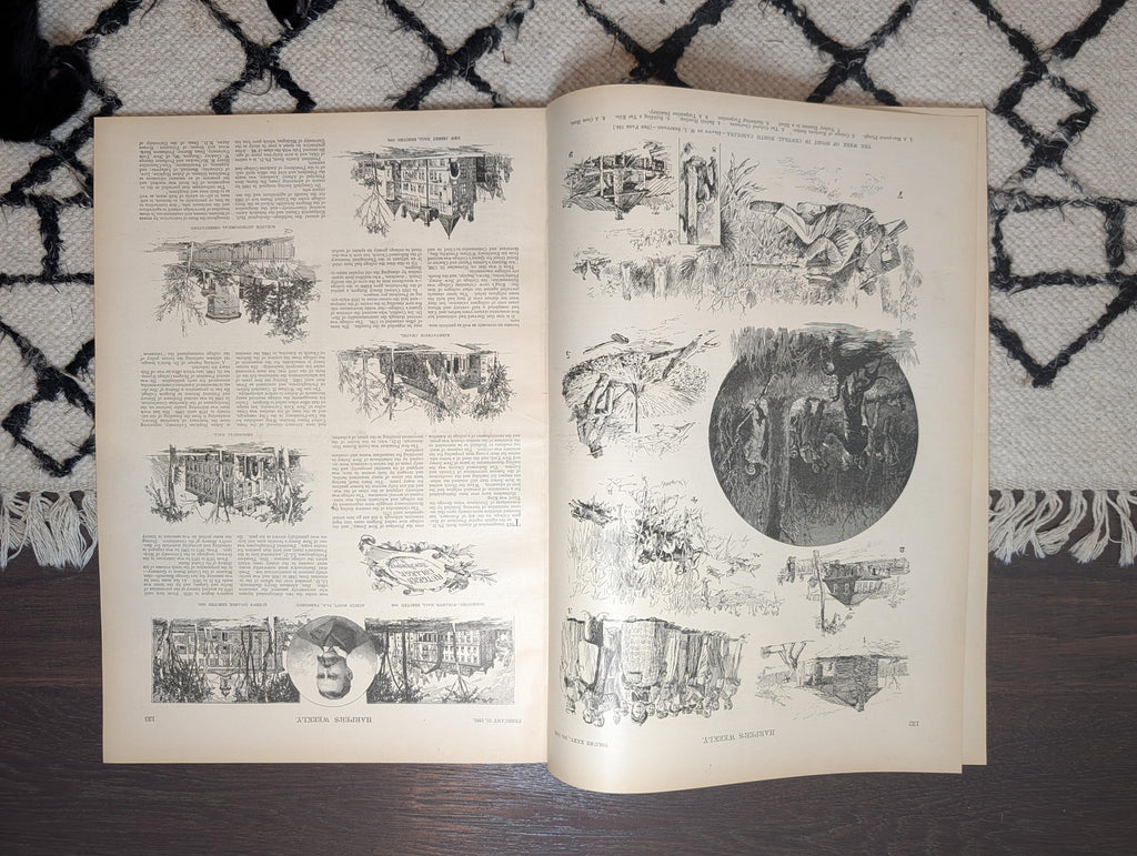 1891 Gen. Sherman Dies — "Marching Through Georgia" Centerfold, Rutgers — Feb 21