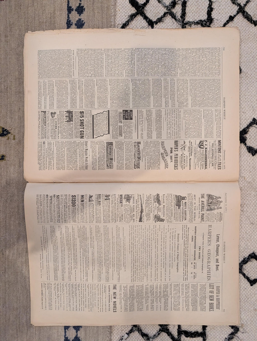 1877 Brigham Young Obituary, Cossacks vs. Bashi-Bazouks, Shumla — Sep 15