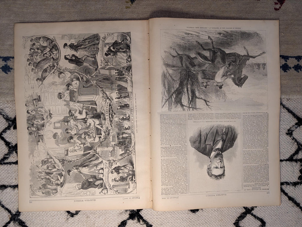 1867 St. Valentine's Day Scenes, Senator Case Murdered, Excise Law — Feb 16