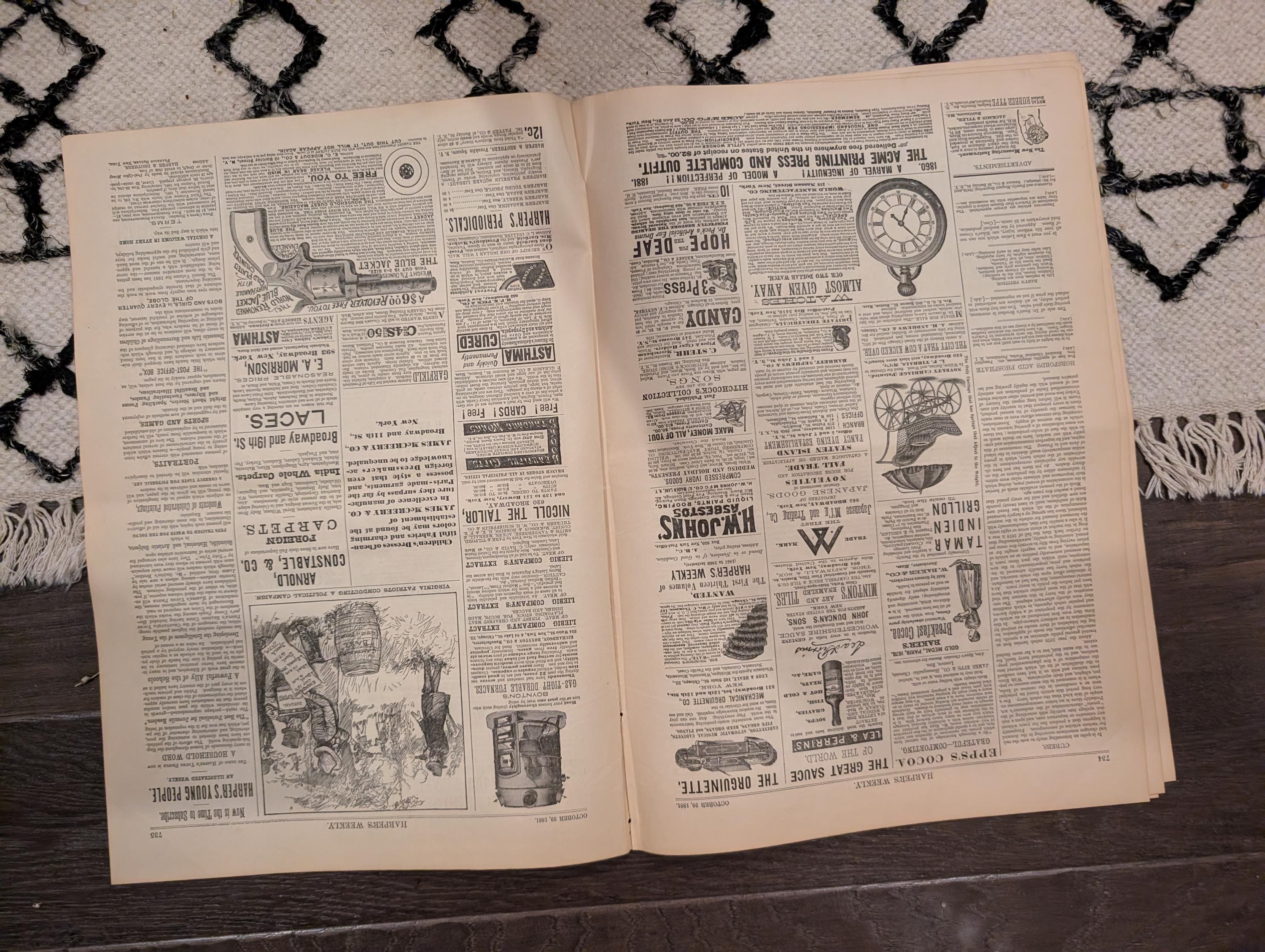 1881 Yorktown Centennial Military Review, Egyptian Priest, Atlanta Cotton Expo — Oct 29