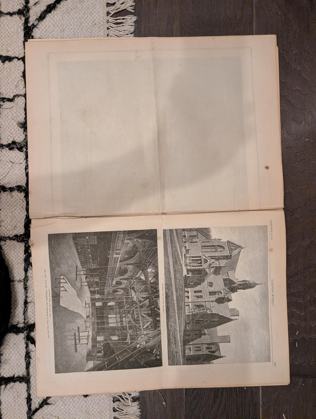 1881 Garfield Death Foldout, Early Tennis Staten Island, Opium Smoking NYC — Sep 24