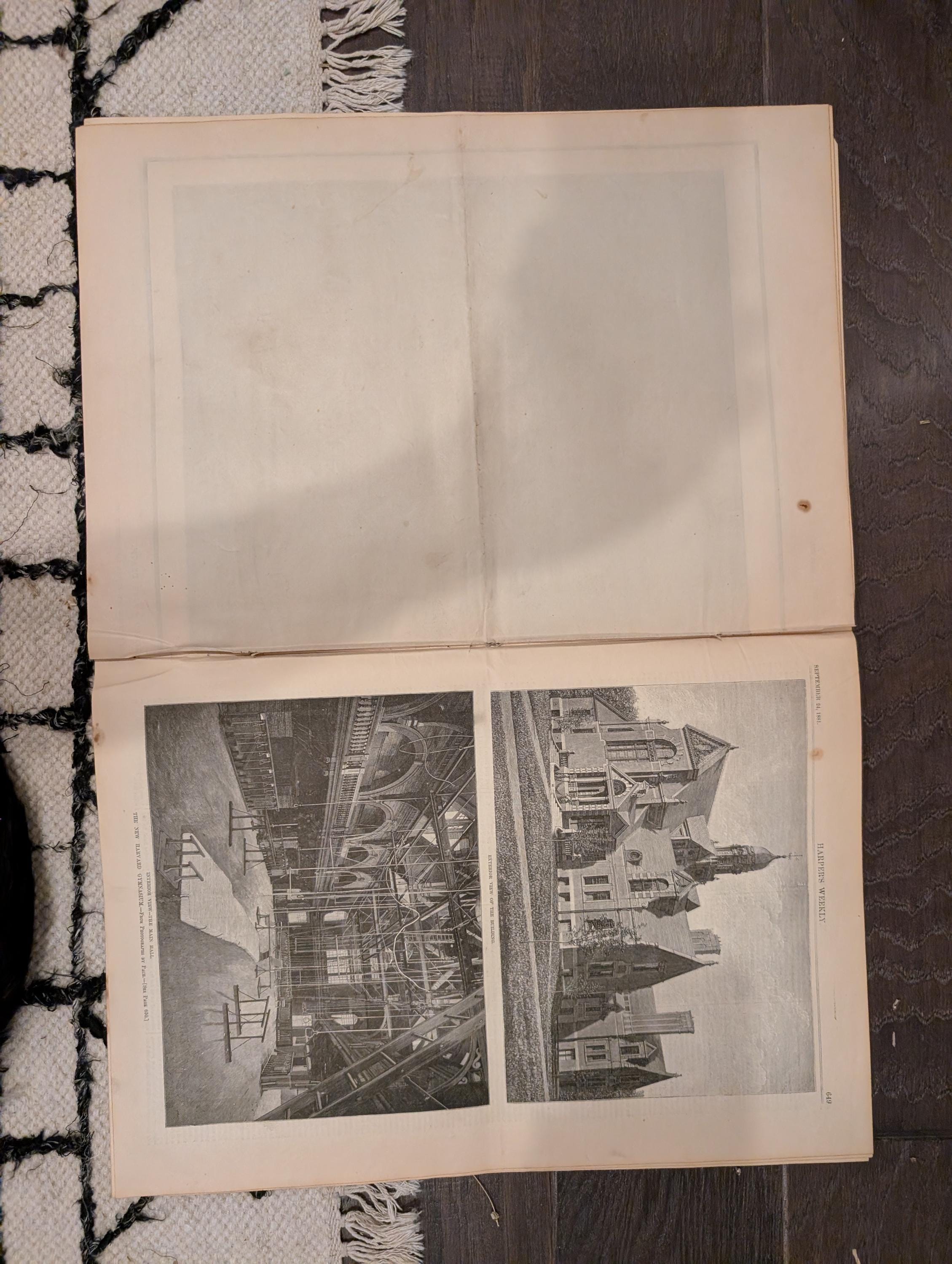 1881 Garfield Death Foldout, Early Tennis Staten Island, Opium Smoking NYC — Sep 24