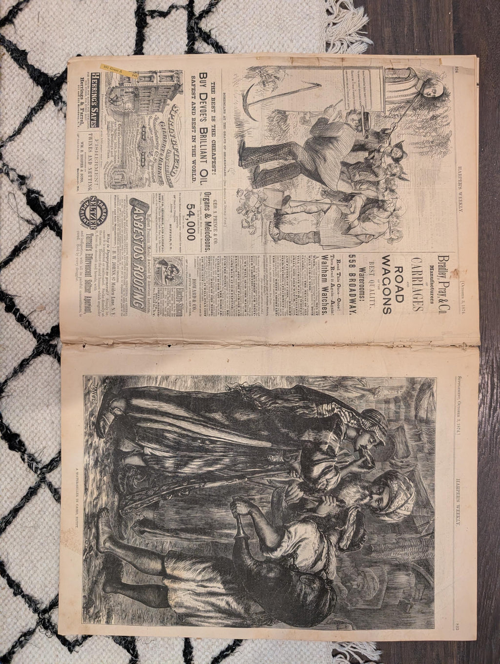 1874 Florida Alligators, Louisiana Outrages, Iceland Millennium — Oct 3