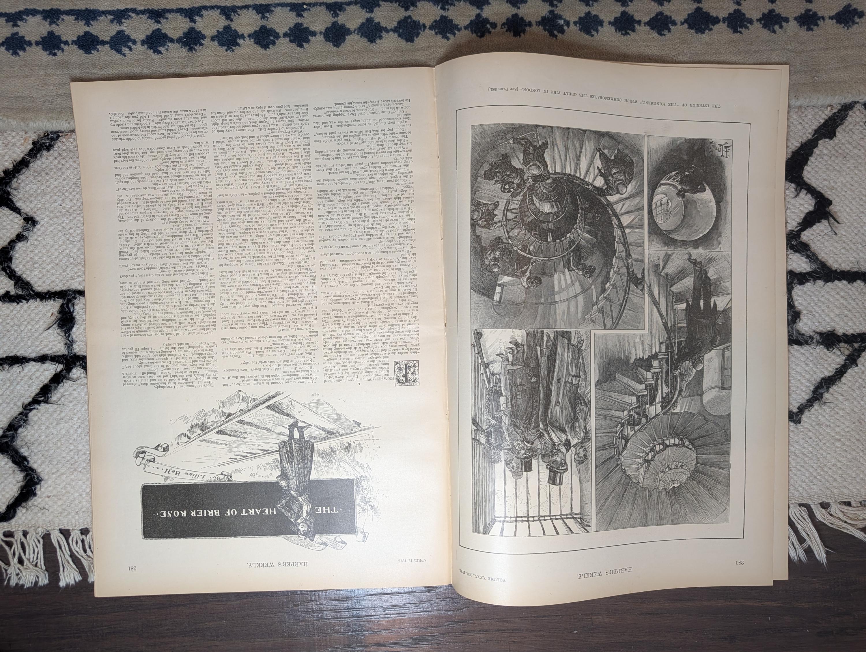 1891 P.T. Barnum Obituary, Columbian Exposition Bird's-Eye View — Apr 18