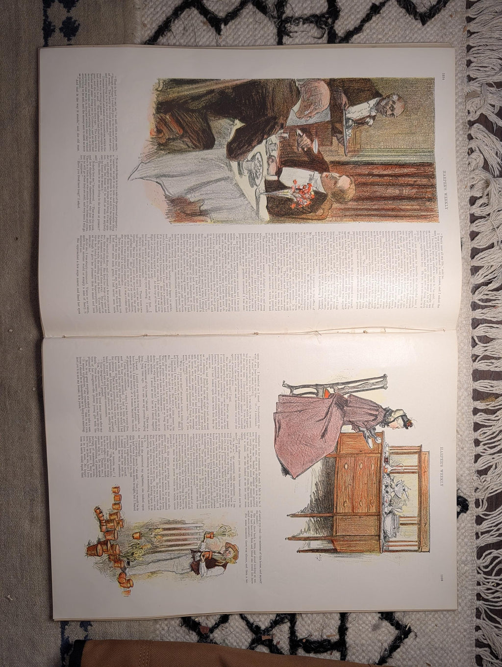 1898 Remington Bronze Statuettes, Christmas Klondike & West Point, Puerto Rico Cockfight — Dec 17