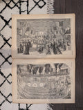 Harper's Weekly 1864 Metropolitan Fair April 23 Indian War Dance