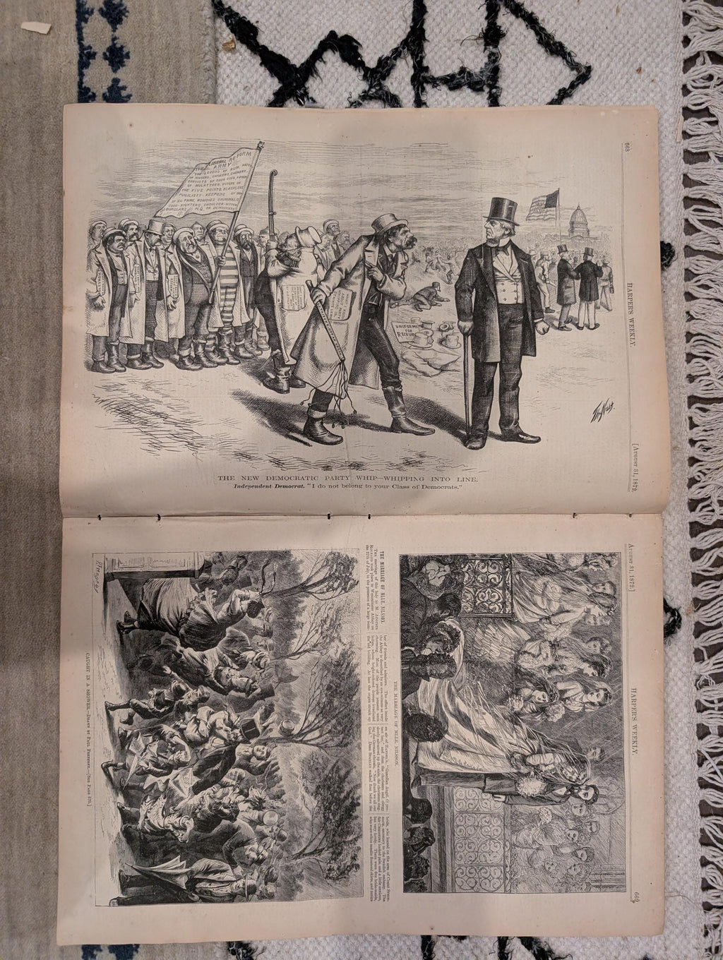 1872 Stanley Livingstone Harper's Weekly August 31 Nast