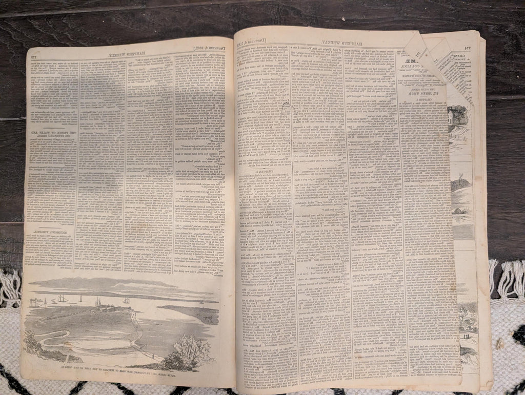 Harper’s Weekly – December 6, 1862 – Fredericksburg Views • Passaic Ironclad • Gen. Nathaniel P. Banks