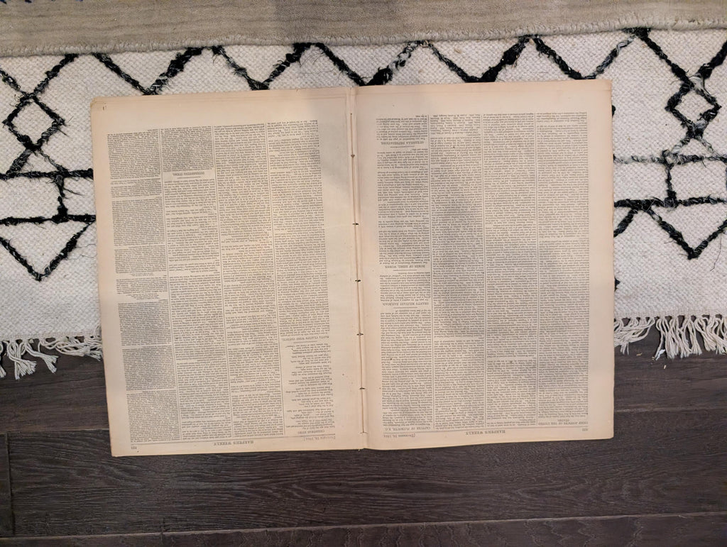 1864 Salmon Chase Supreme Court Harper's Weekly December 24 Virginia Rebellion