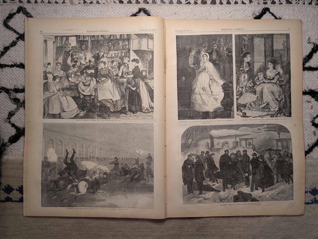 1867 Bayou LaFourche Church Scene, Bennett Jr., Louisiana Creole — Jan 19