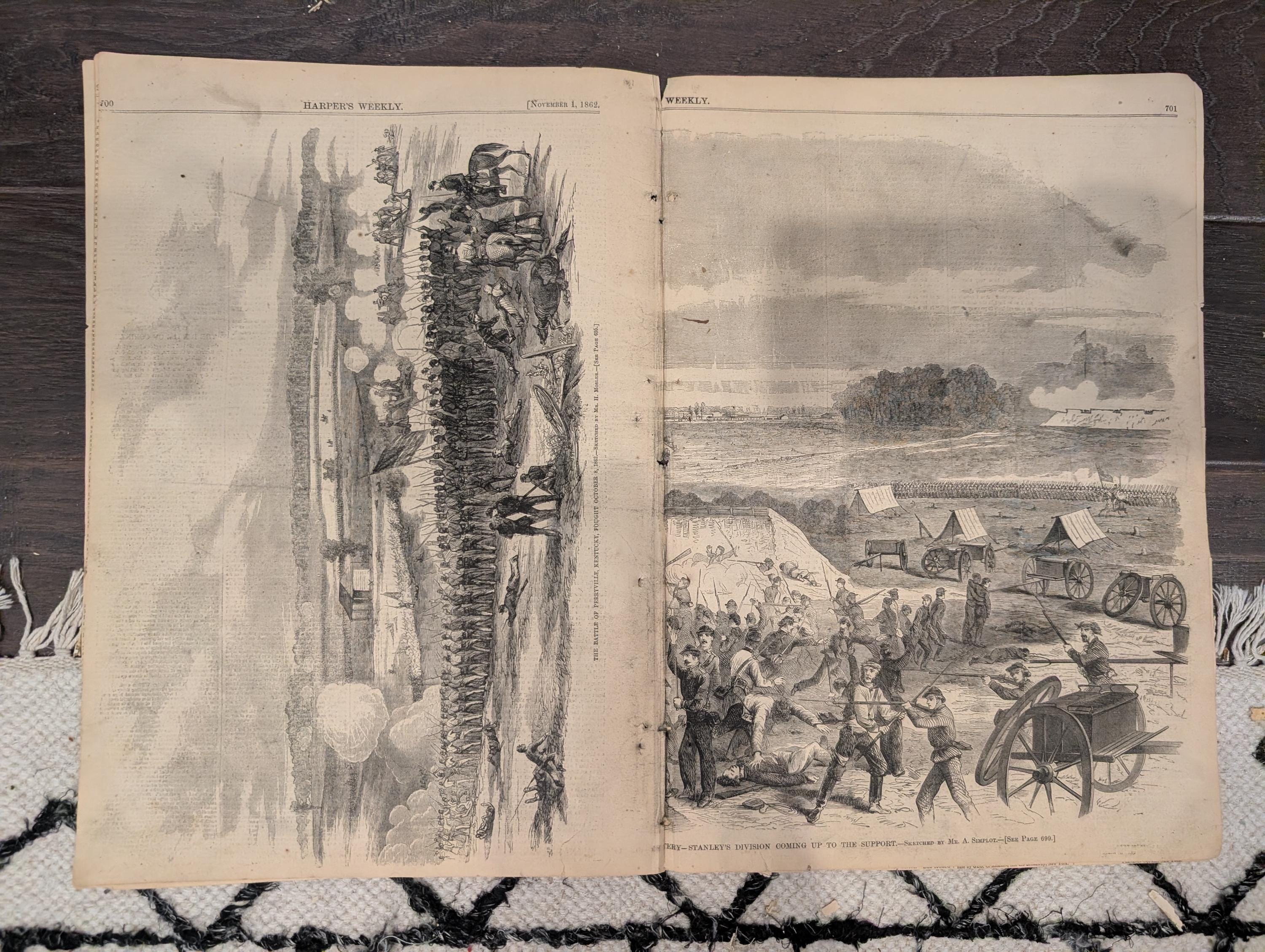 Harper’s Weekly – November 1, 1862 – Battle of Corinth • Battle of Perryville • Pirate “Alabama”