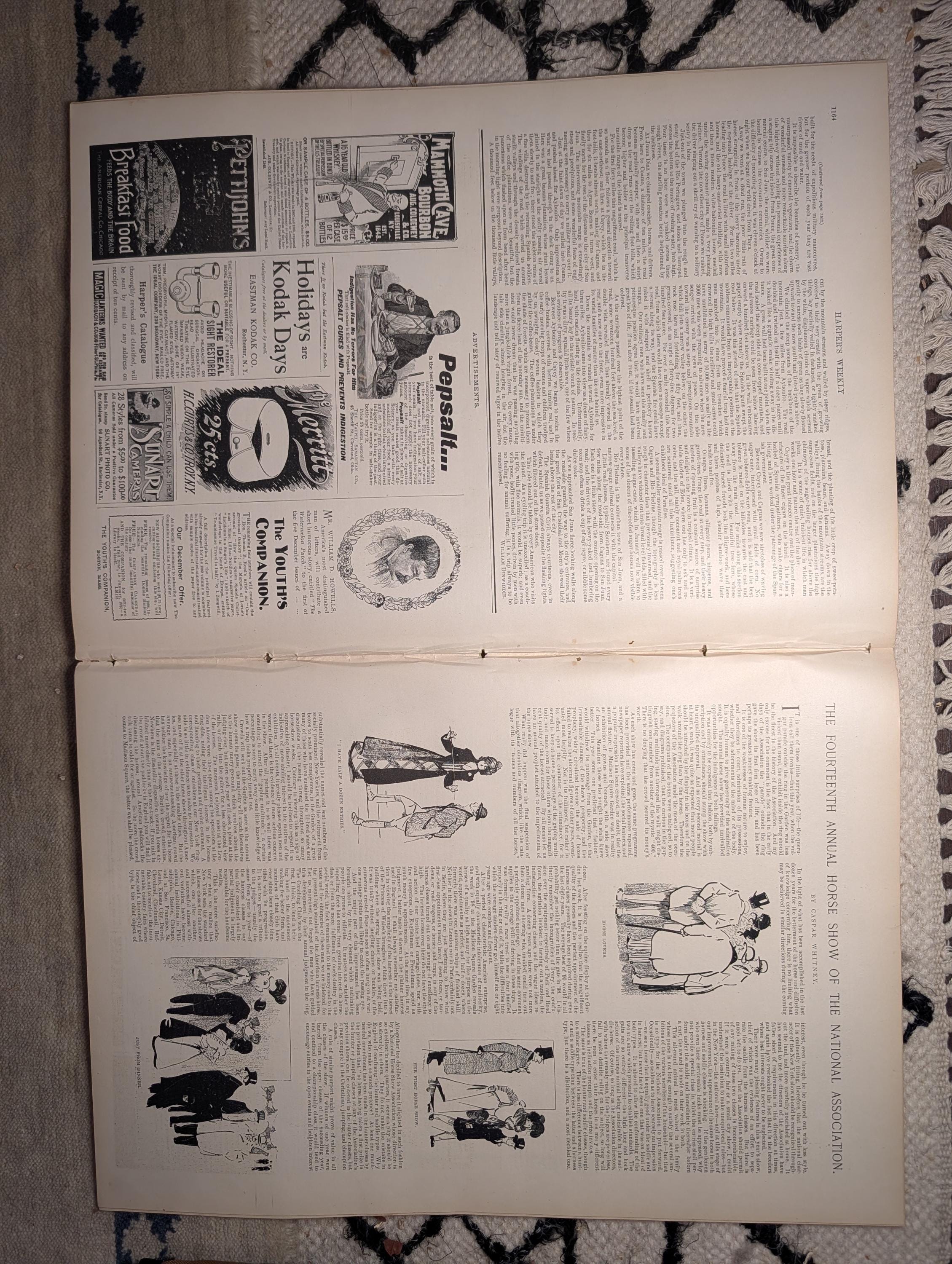 1898 Second Zionist Congress — Herzl Photos, Zionist Flag, Manila Insurgents — Nov 26