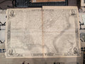 1861 Southern States Map Harper's Weekly Nov 09 Great Naval Expedition Dupont