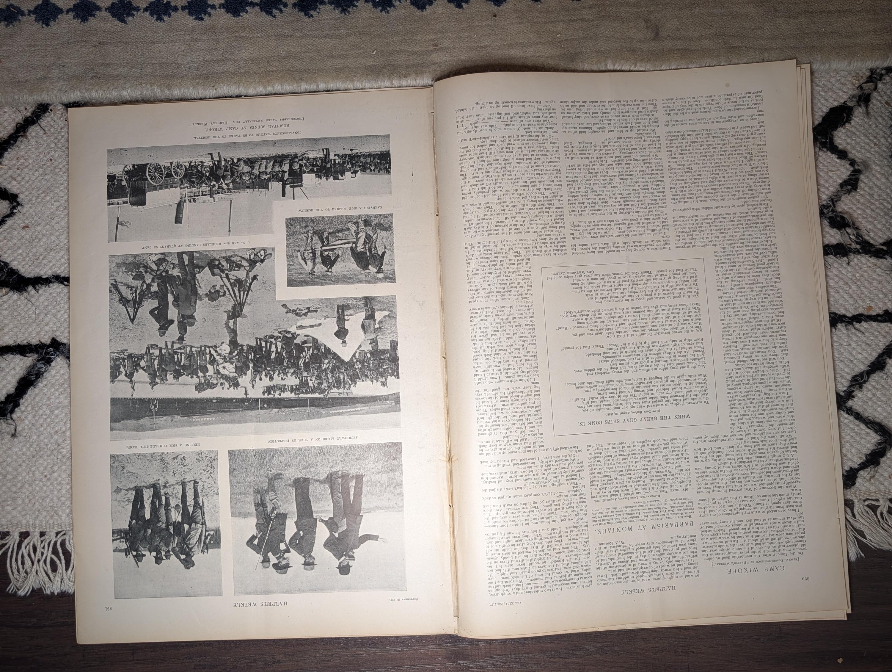 1898 Hawaii Flag Raised, 71st NY Homecoming, Golf Photos, Camp Wikoff — Sep 10