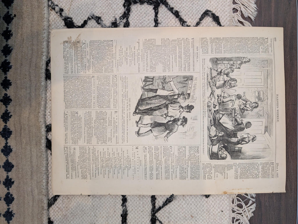 1857 Cincinnati and St. Louis Harper's Weekly July 04 Henry Clay Kentucky