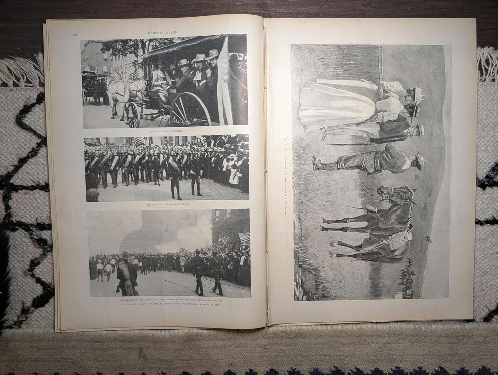1898 Hawaii Flag Raised, 71st NY Homecoming, Golf Photos, Camp Wikoff — Sep 10
