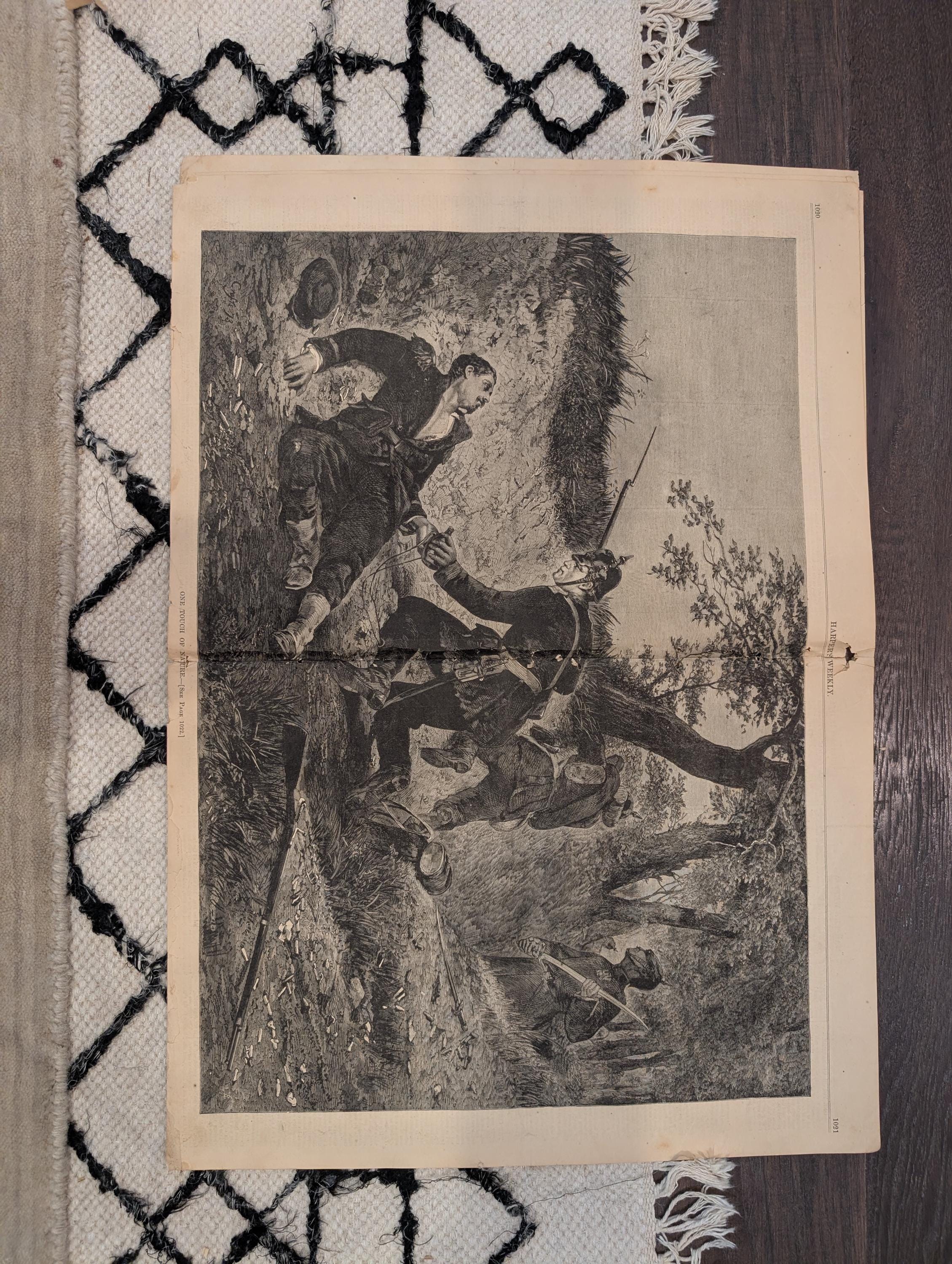 1874 Buffalo Hide Hunter, Bessemer Steamship, Mormon Temple, Nast — Dec 12