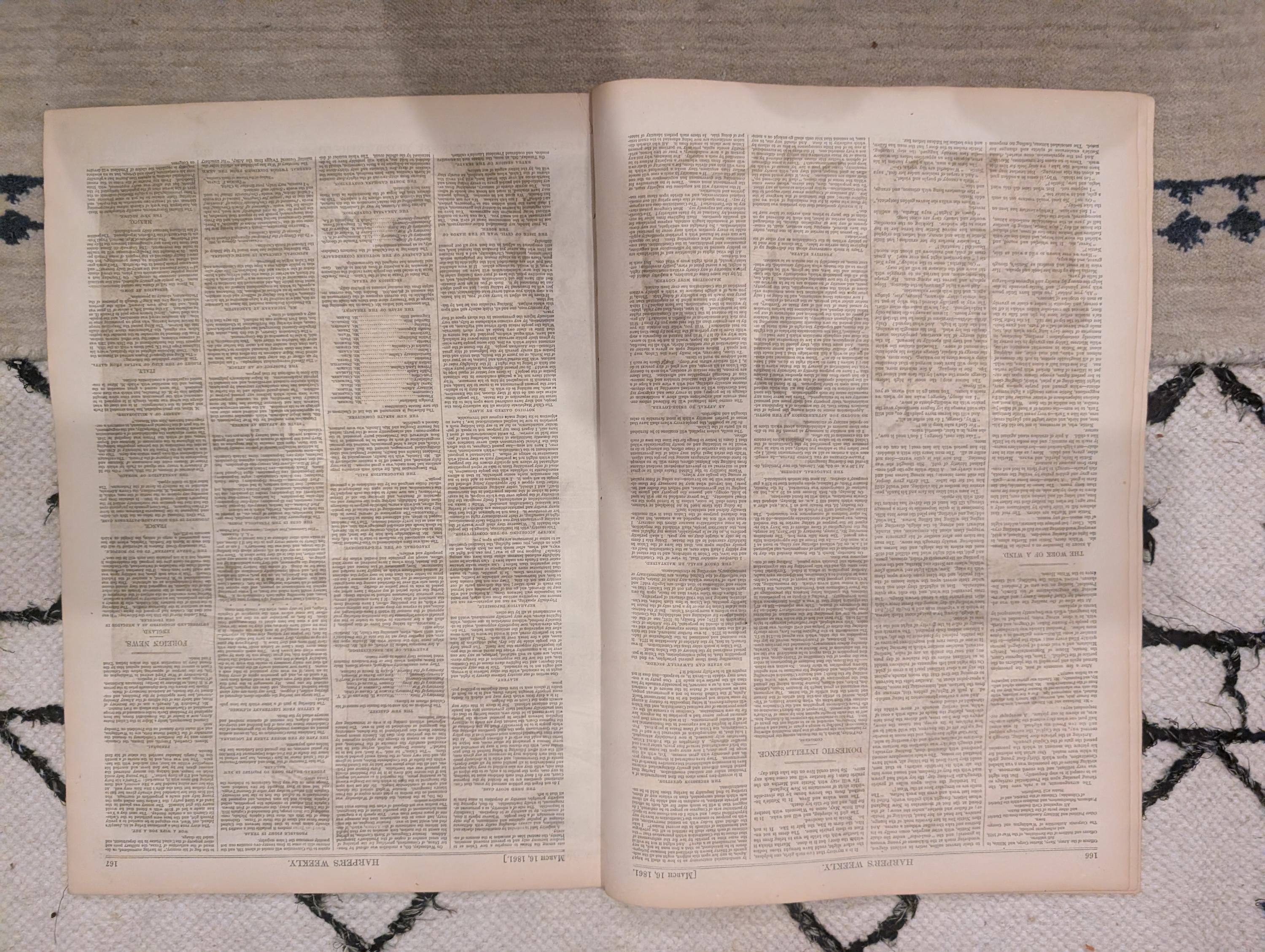 1861 Lincoln Inauguration Winslow Homer Harper's Weekly March 16 Norfolk Navy Yard