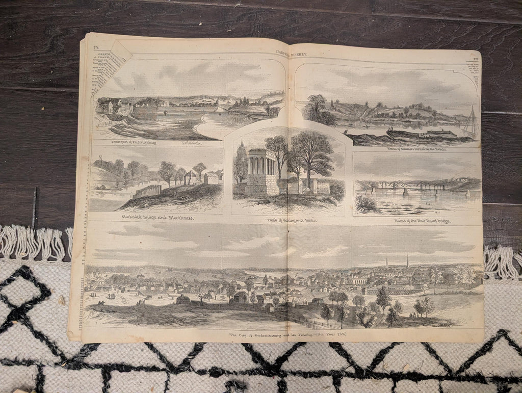 Harper’s Weekly – December 6, 1862 – Fredericksburg Views • Passaic Ironclad • Gen. Nathaniel P. Banks