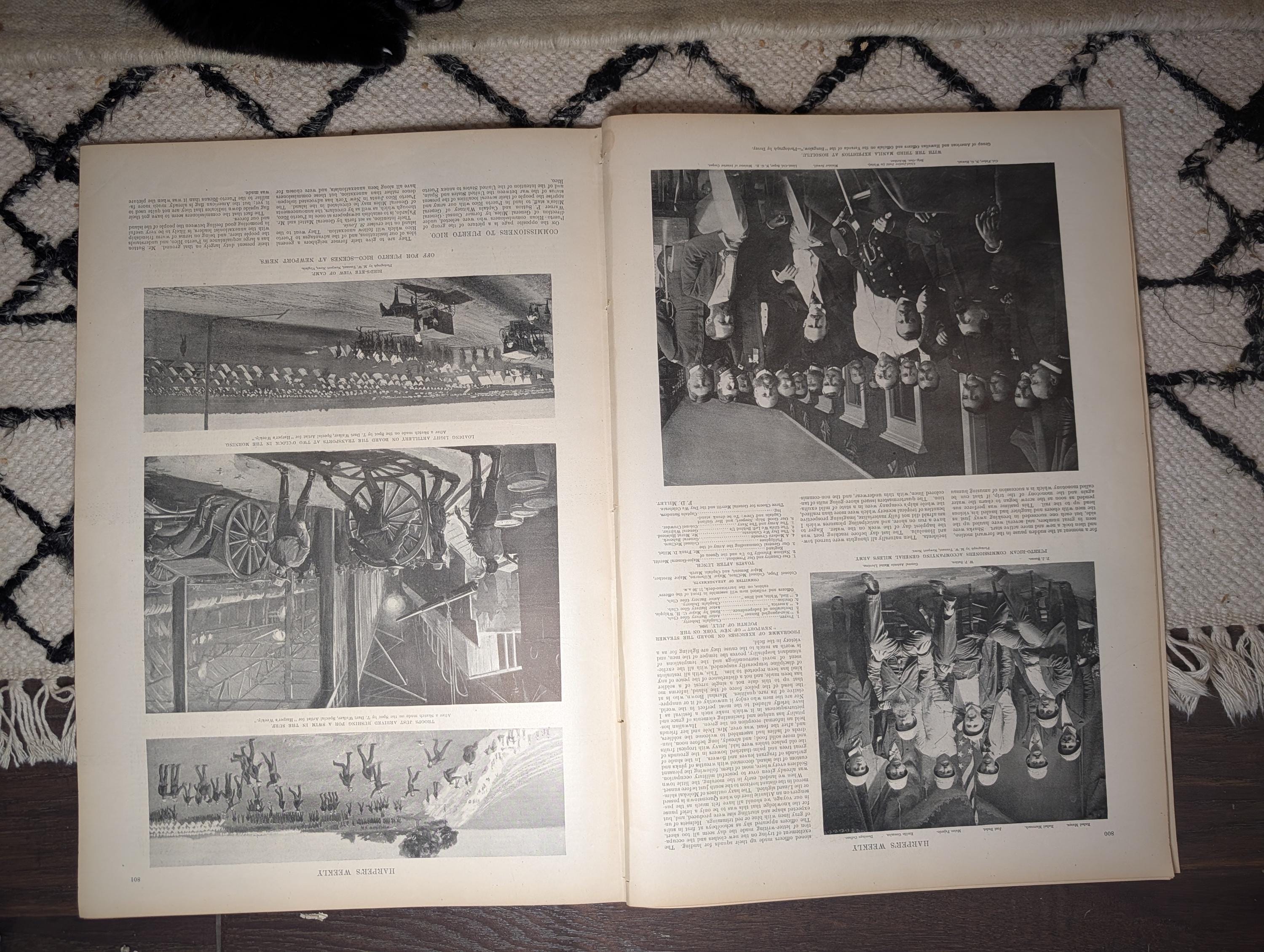 1898 Hawaii Annexation Celebrated, Santiago Surrenders, Puerto Rico — Aug 13